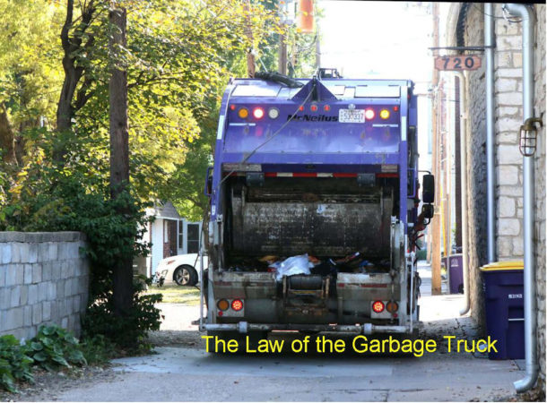 the law of the garbage truck