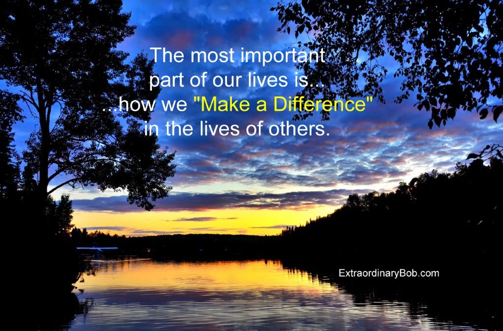 “Making a Difference” is Contagious
